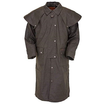 Low Rider Oilskin Duster (Brown / XLarge 49"-51" Chest)
